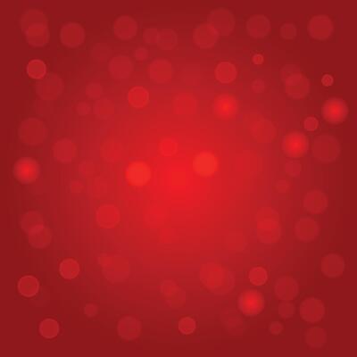 Abstract red background with bokeh effect.