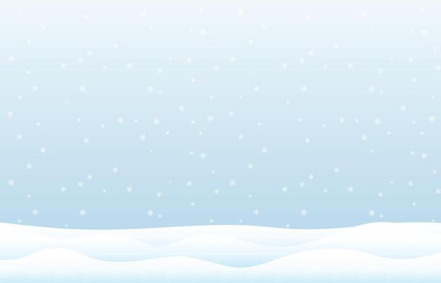 Winter landscape with snowflake background, christmas background, design