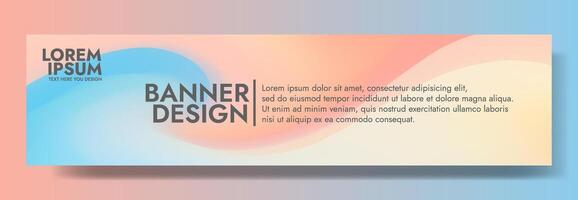 Abstract Background Template with Gradient color vector