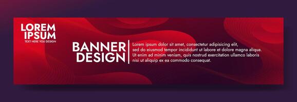 Abstract Red Gradient Background Template vector
