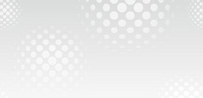 Seamless Monochrome Abstract Glowing Dot Pattern Background. Horizontally Repeatable. vector