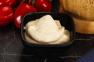 Creamy dip dressing sauce Mayonnaise photo