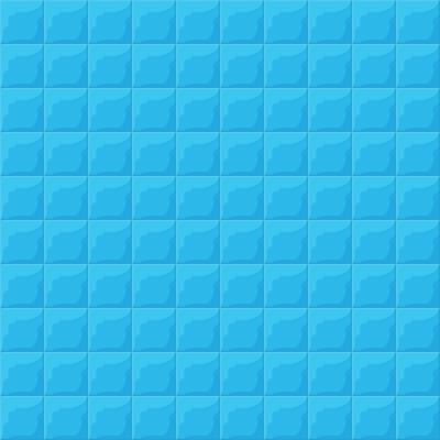 Blue square tiles background