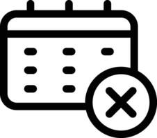 Cancel Event Calendar, Minus Calender, Cancel Event, Cancel Date vector