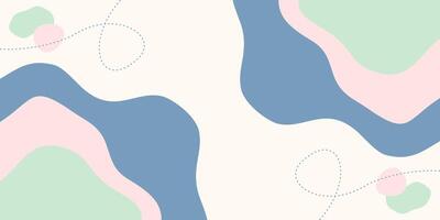 aesthetic background with abstract wave pattern, free copyspace area design vector