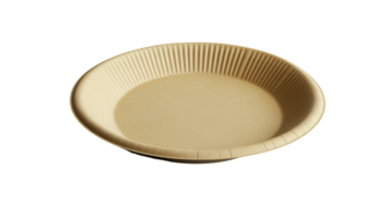 The beige plate displays a textured surface, highlighting its utilitarian design and simplicity. png