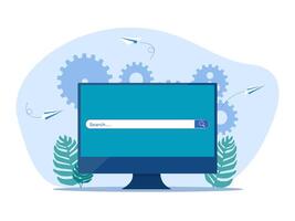 search engine optimization seo concept vector