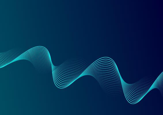 Digital wave technology abstract background. Data communication futuristic waveform fluid concept. Design for futuristic, abstract, wave, telecoms, digital, internet, online, network.