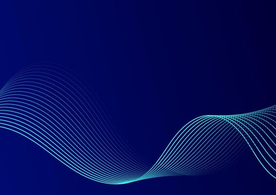 Abstract wave digital technology background. Data cyber sound line futuristic curve concept. Design for futuristic, particle, fiber optic, wave, telecoms, digital, internet, online, network.