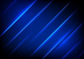 Digital abstract technology darck blue background. Design for , technology, digital, tech, template, electric, laser, wallpaper, modern, light, space, neon, light, led, glow. vector