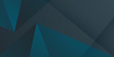 Abstract 3D background with dark blue triangle on dark color geometric design. Modern overlap papercut futuristic background illustration. vector