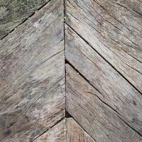 A close up of a wooden wall with a zig zag pattern photo