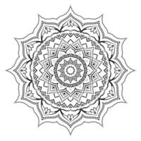 Ornamental Mandala Pattern Background vector