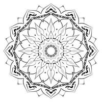 Intricate Realistic Mandala Pattern Background vector