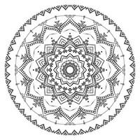Beautiful Ornamental Mandala Pattern Background vector