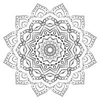 Beautiful Realistic Ornamental Mandala Pattern Background vector