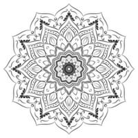 Beautiful Realistic Ornamental Mandala Pattern vector