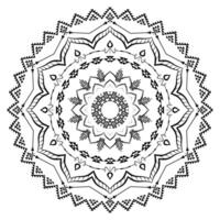 Elegant Mandala Realistic Ornament Design Background vector