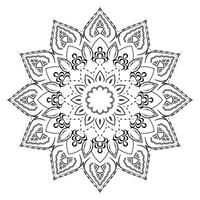 Intricate Realistic Mandala Pattern Design vector