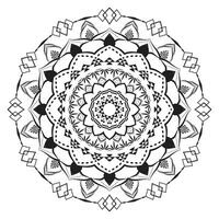 Ornament Design Background Mandala vector