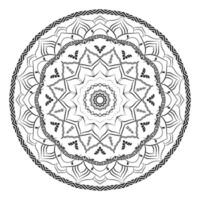 Mandala Pattern Design Background vector
