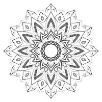 Beautiful Realistic Mandala Design Background vector