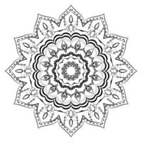 Intricate Realistic Mandala Design vector