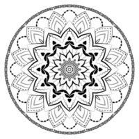 Intricate Mandala Background vector