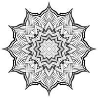 Intricate Realistic Mandala Design Background vector