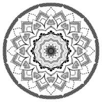Mandala Design Background vector
