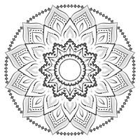 Elegant Mandala Decorative Design Background vector