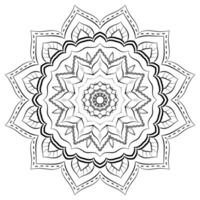 Realistic Ornate Mandala Pattern Background vector