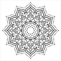 Realistic Elegant Mandala Decorative Background vector