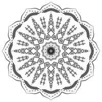 Ornamental Mandala Pattern Background vector