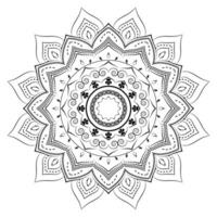 Realistic Mandala Pattern Design vector