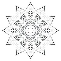 Intricate Realistic Mandala Pattern Background vector