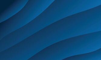 Blue abstract background with wavy lines. 3d rendering, 3d illustration. vector