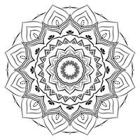 Decorative Ornamental Mandala Realistic Background vector