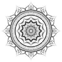Realistic Mandala Design Ornamental Background vector