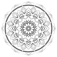 Beautiful Ornamental Mandala Pattern Background vector