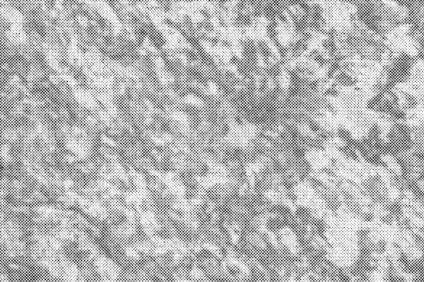 Black halftone texture on white background.