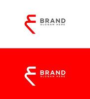 Letter E logo icon design template elements vector