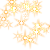 Radiant stars lights creating shadowy wonders of magic png