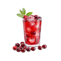 Cranberry Juice isolate transparency background png