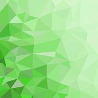 Light Green Gradation Abstract Polygonal Background Geometric Shape vector