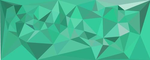 Green gradation Geometrical Shape Polygonal Background Abstract Banner vector