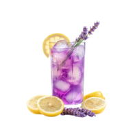 Lavender Lemonade isolate transparency background png