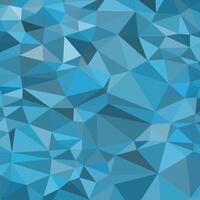 Blue Polygonal Mosaic Background, Creative Design Templates. Abstract Background from Triangles vector