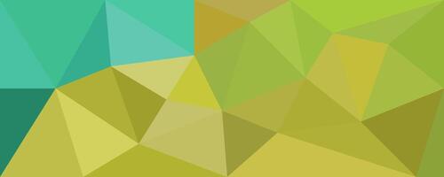 Pastel colored Abstract Banner Polygonal Background of Geometric Shapes vector