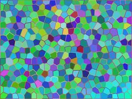 Pastel colorful stained glass style abstract background and design for illustration. vector